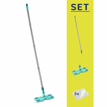 Leifheit 56666 Set Clean E Away Lavapavimenti Turchese