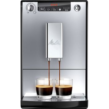 Cafetera superautomática  Melitta Latte Select, 15 bar, 1400 W, Función 2  tazas, 1.8 L, Molinillo integrado, Inox