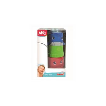 Abc Bath Toy Macetas Apilables