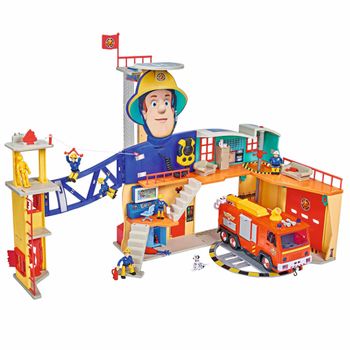 Parque De Bomberos De Juguete Multicolor Fireman Sam