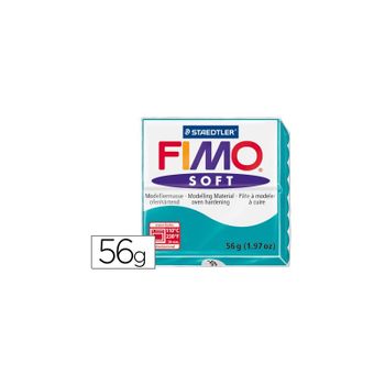 Pasta Staedtler Fimo Soft 56 Gr Color Verde Menta