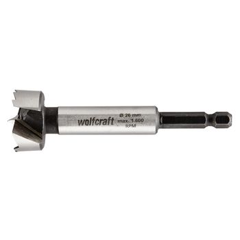 1 Broca Forstner Cv, Con Vástago Hexagonal 90 Mm Wolfcraft