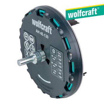 Sierra De Corona Ajustable Wolfcraft Ah45-130mm