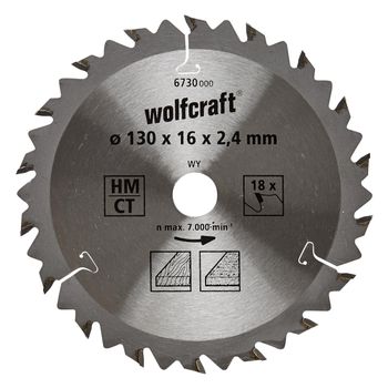 Discos De Sierra Circular Cortes Rápidos Y Finos Wolfcraft 190 X 30 Mm 30 Dientes