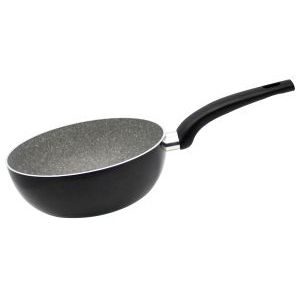 Wok 28cm. Dolomit Elo, Aluminio, Gris Y Negro