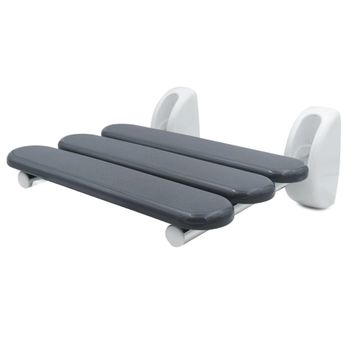 Asiento De Ducha Abatible Pro Gris Ridder