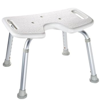 Taburete De Baño Blanco 150 Kg A0050501 Ridder