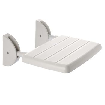 Asiento Plegable De Ducha Eco Blanco Ridder