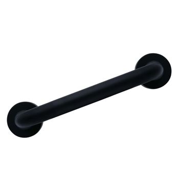 Barra De Agarre De Baño Aluminio Negro 30 Cm Ridder