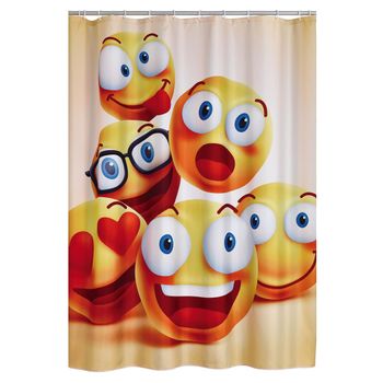 Cortina De Ducha Smile 180x200 Cm Ridder