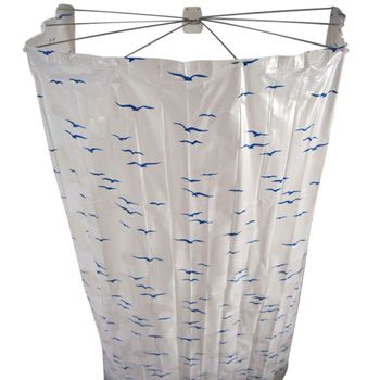 Cabina De Ducha Ombrella 200 Cm Azul 58203 Ridder