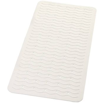 RIDDER Alfombrilla de bañera antideslizante Tecno blanca