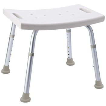 Taburete De Baño Blanco 150 Kg A00601101 Ridder