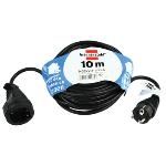 Cable De Extensi�n Schuko Schuko Macho - Schuko Hembra Negro