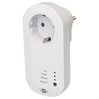 Enchufe Connect Wifi Con Transmisor Blanco Brennenstuhl