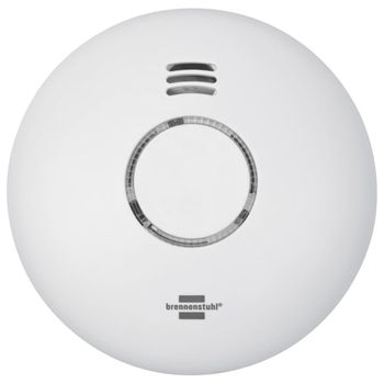 Detector De Humo Y Calor Conexión Wifi Blanco Brennenstuhl