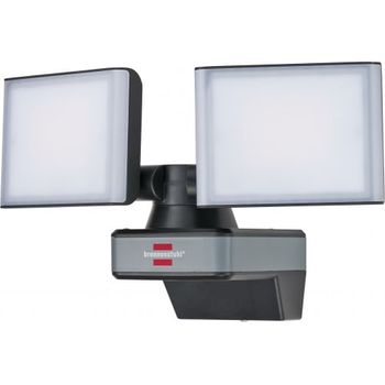 Foco Led Doble De Pared Wf Con Protección Ip54 Y Control Con App Via Wifi Brennenstuhl 1179060000