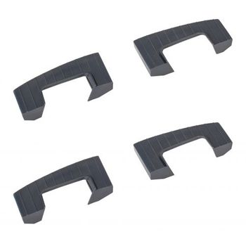 Juego De 4 Protectores De Peldaño Para Taburete D60 Standardline Hailo 9916-061