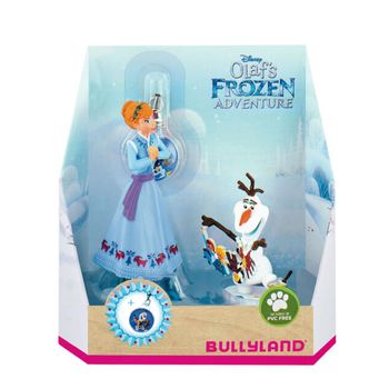 Bullyland 12938. Pack De 2 Figuras. Frozen: Anna And Olaf.