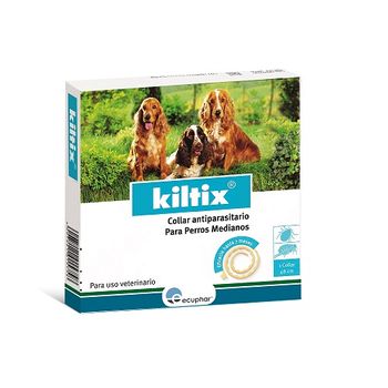 Ecuphar Collar Antiparasitario Kiltix Perros Medianos