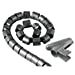 Organizador Cable Hama Espiral 2,5m 20mm Gris 020600