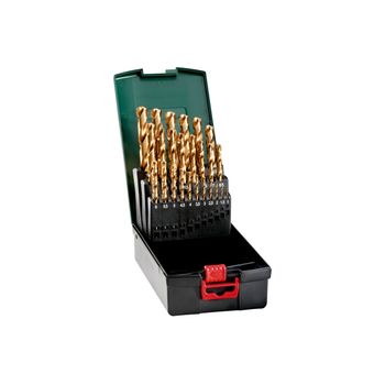 Metabo Estuche De Brocas Hss-tin, 25 Piezas (627191000)