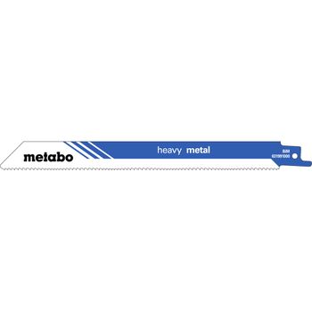 Metabo 5 Hojas Para Sierras De Sable "heavy Metal" 200 X 1,25 Mm (631991000)