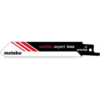 Metabo 2 Hojas Para Sierras De Sable "expert Inox" 115 X 1,25 Mm (631817000)