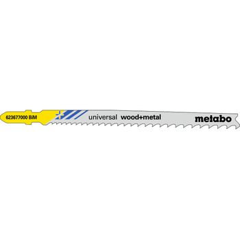 Metabo 25 Hojas Para Sierra De Calar "universal Wood + Metal" 106mm/progr. (623621000)