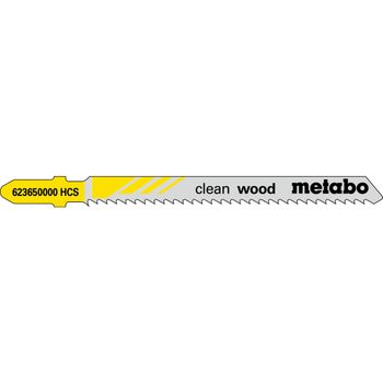 Metabo 25 Hojas Para Sierra De Calar "clean Wood" 74/ 2,5 Mm (623608000)