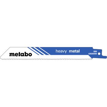 Metabo 5 Hojas Para Sierras De Sable "heavy Metal" 150 X 1,25 Mm (628260000)