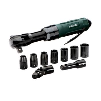 Metabo Drs 68 Set 1/2" Atornilladores De Carraca Neumáticos/maletín Profesional