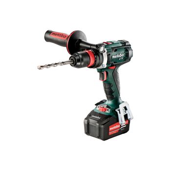 Metabo Bs 18 Ltx Quick Taladradora Atornilladora De Batería/18v 2x Ion De Litio; Cargador Asc 55; Metabox 145 L