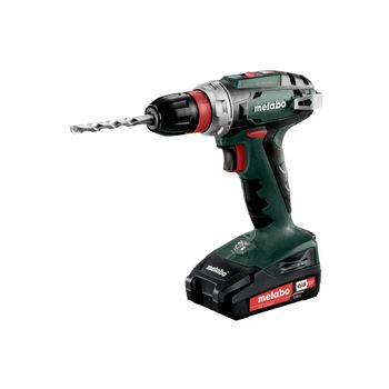 Metabo Bs 18 Quick Taladradora Atornilladora De Batería/18v 2x Ion De Litio; Cargador Sc 30; Metabox 145