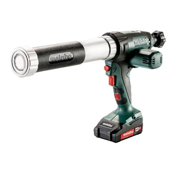 Metabo Kpa 18 Ltx 400 Pistola Para Aplicar Silicona De Batería/18v 1x Ion De Litio; Cargador Sc 30; Cartón