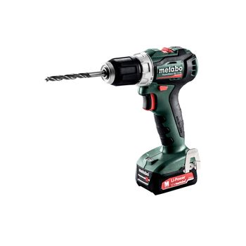 Taladro A Batería Atornillador 12v. Incluye 2 Baterías Li-power (12 V/2,0 Ah), Cargador Y Maletín. Metabo