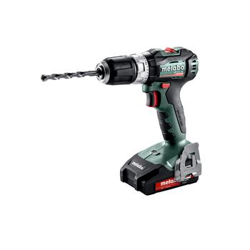 Metabo Sb 18 L Bl Taladro Atornillador De Percusión De Batería/18v 2x Ion De Litio; Cargador Sc 30; Metabox 145