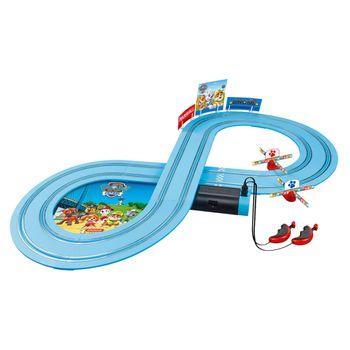Coches Y Pista Eléctrica First Paw Patrol-on The Track 1:50 Carrera