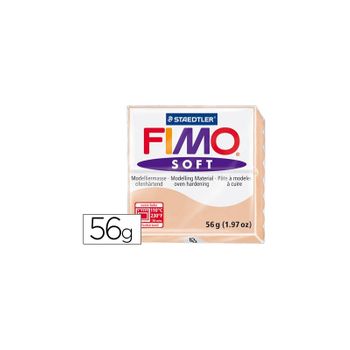 Pasta Staedtler Fimo Soft 56 Gr Color Carne 6 Unidades