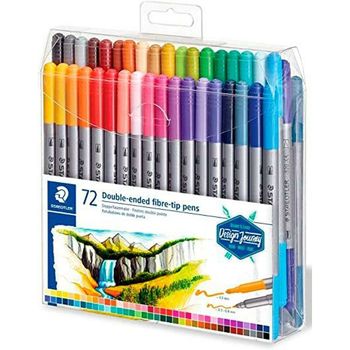 Set De Rotuladores Staedtler Design Journey Doble Punta Multicolor (4 Unidades)