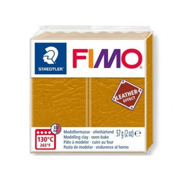 Fimo Paste 57 G - Efecto Cuero - Ocre