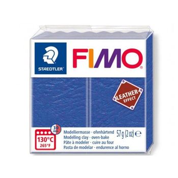 Fimo Paste 57 G - Efecto Cuero - Indigo