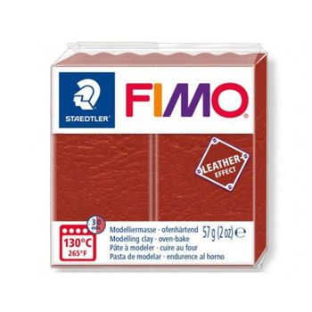 Fimo Paste 57 G - Efecto Cuero - Óxido