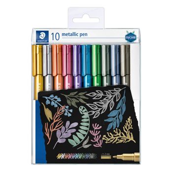 Jovi- Estuche 6 Rotulador Metalizados, Multicolor, Unica (1606m