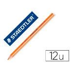 Lapices Fluorescente Staedtler Triangular Top Star Naranja Caja De 12 Unidades