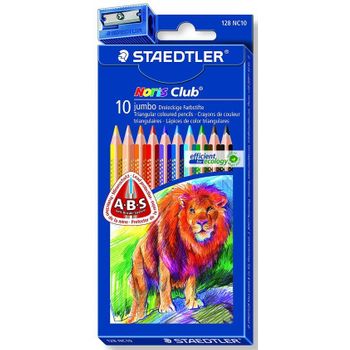 Lápices De Colores Staedtler Jumbo 10 Unidades