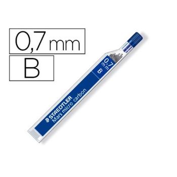 Minas Staedtler Mars Micro Grafito 0,7 Mm B Tubo Con 12 Unidades (pack De 12