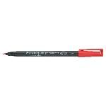 Staedtler Rotulador Permanente Retroproyeccion Punta Fina 0.6 Mm Rojo Ref. 318-2