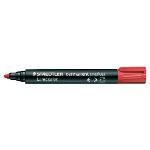 STAEDTLER LUMOCOLOR rotulador permanente (M) punta media 1 mm Rojo Ref.  317-2