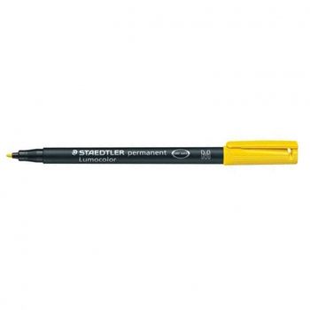 Rotulador Permanente Staedtler 317 Punta M 1mm Amarillo